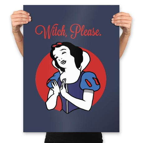 Witch, Please - Prints Posters RIPT Apparel 18x24 / Navy