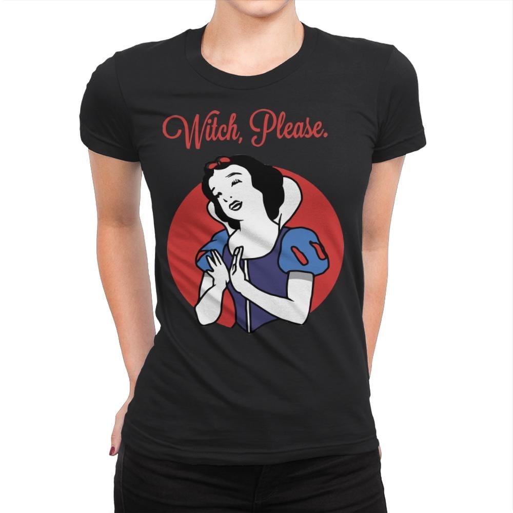 Witch, Please - Womens Premium T-Shirts RIPT Apparel Small / Black