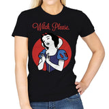 Witch, Please - Womens T-Shirts RIPT Apparel Small / Black