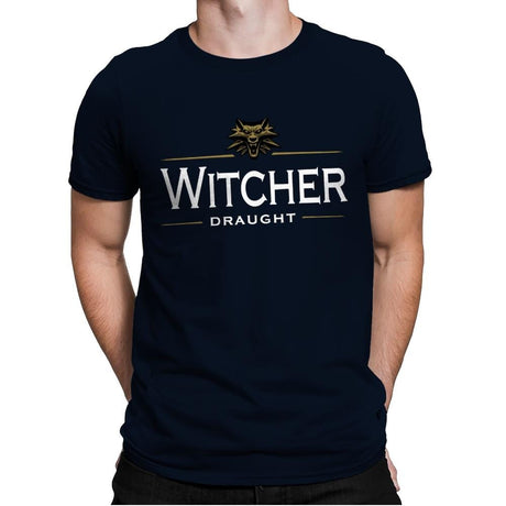 Witcher Draught - Mens Premium T-Shirts RIPT Apparel Small / Midnight Navy