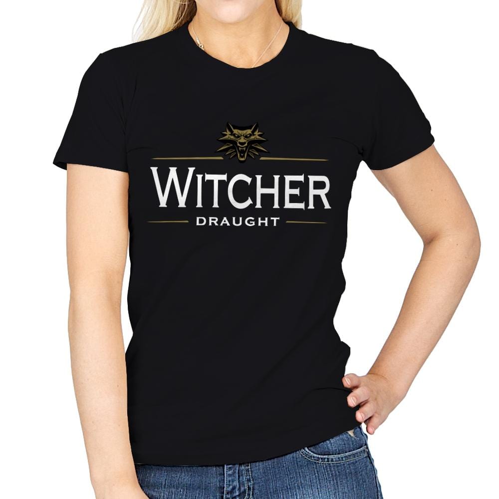 Witcher Draught - Womens T-Shirts RIPT Apparel Small / Black