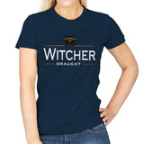 Witcher Draught - Womens T-Shirts RIPT Apparel Small / Navy