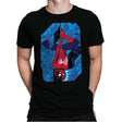 With Great Power Tiles - Mens Premium T-Shirts RIPT Apparel Small / Black