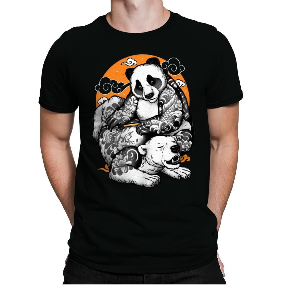 With Pain Comes Strength - Mens Premium T-Shirts RIPT Apparel Small / Black