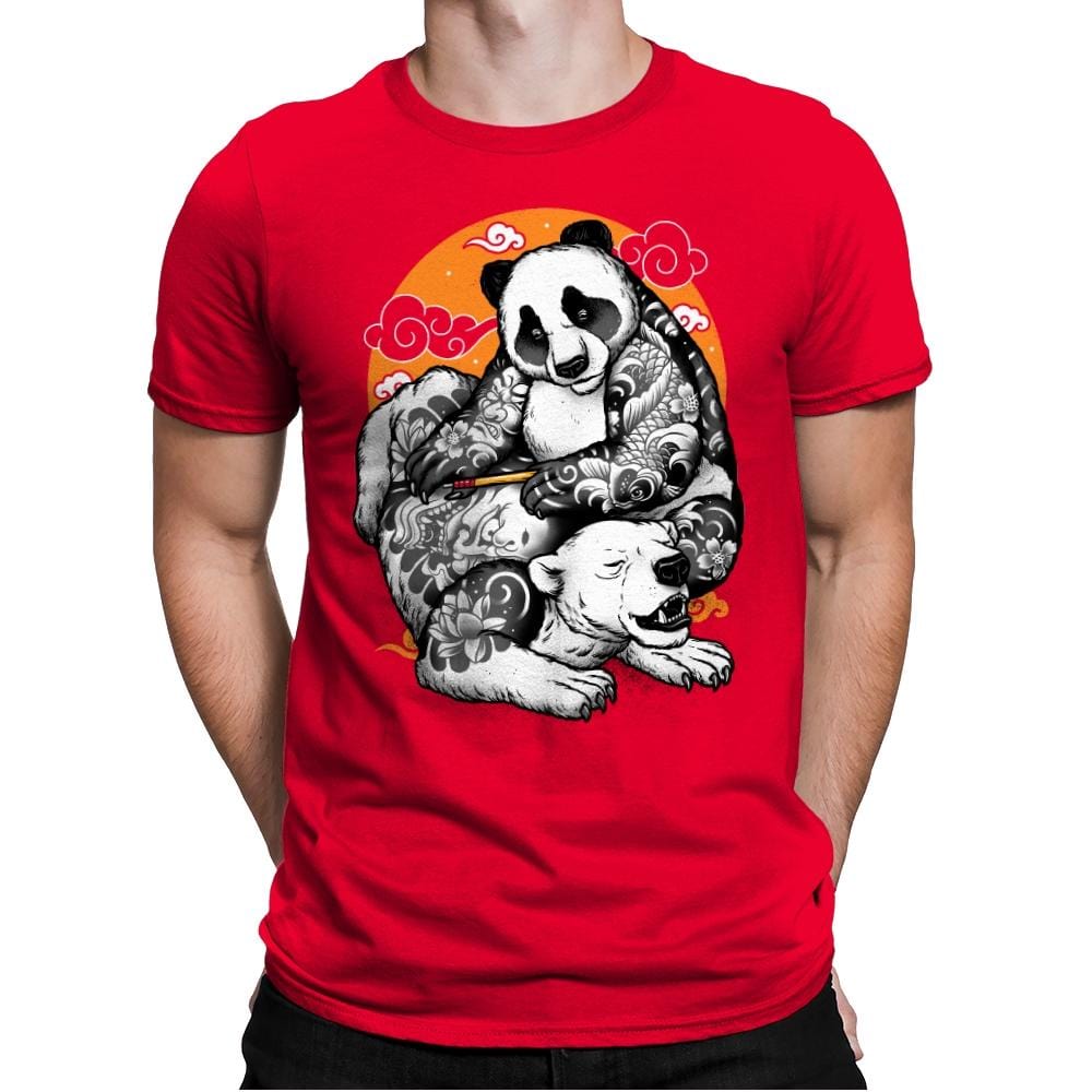 With Pain Comes Strength - Mens Premium T-Shirts RIPT Apparel Small / Red