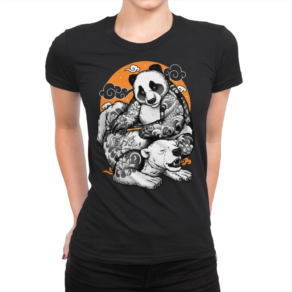 With Pain Comes Strength - Womens Premium T-Shirts RIPT Apparel Small / Black