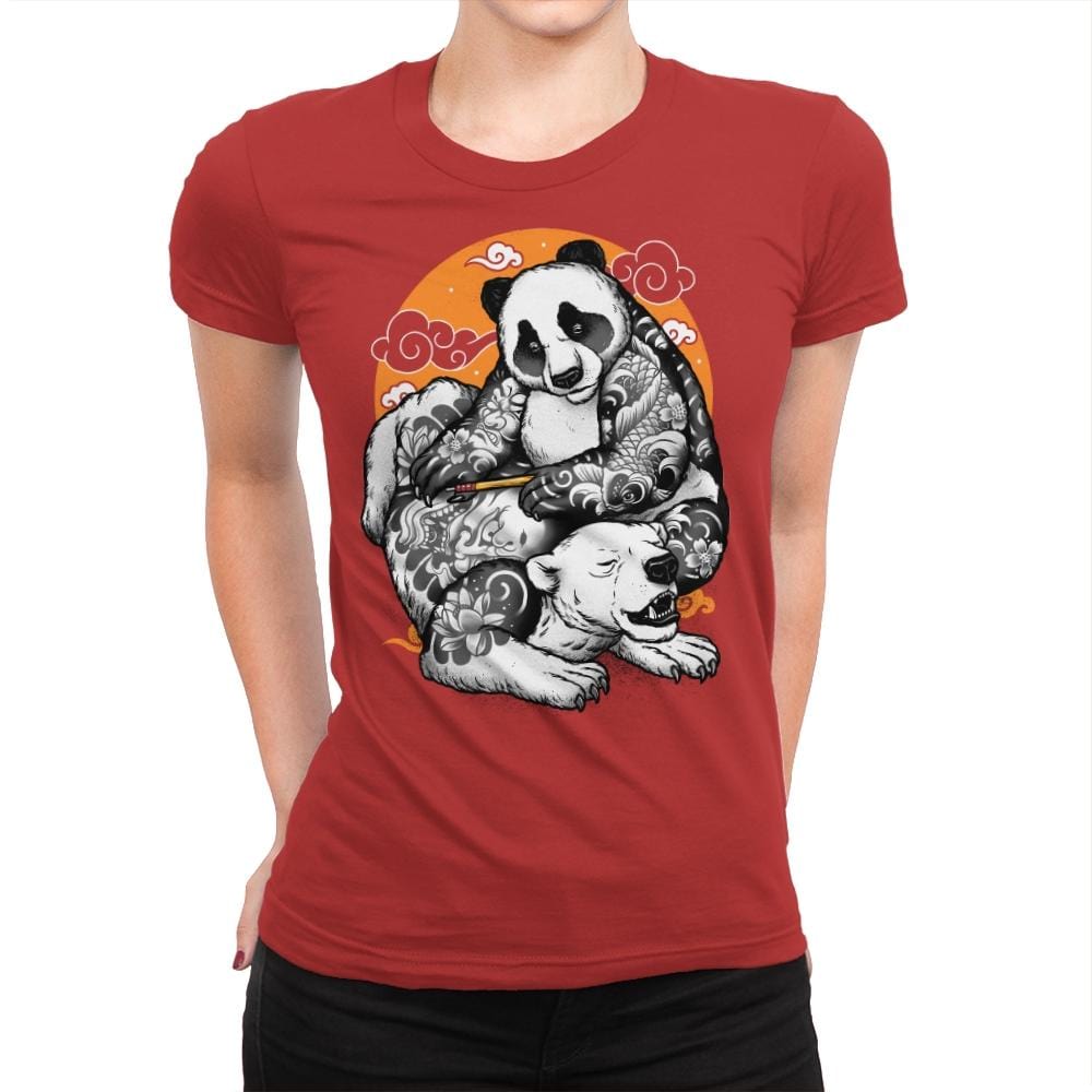 With Pain Comes Strength - Womens Premium T-Shirts RIPT Apparel Small / Red