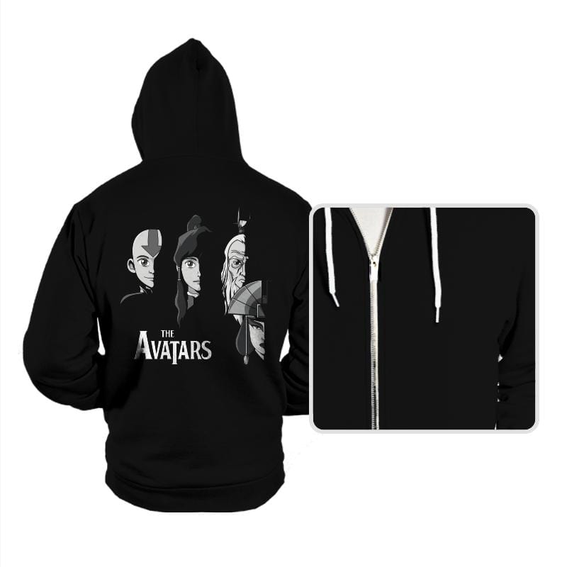 With the Avatars - Hoodies Hoodies RIPT Apparel