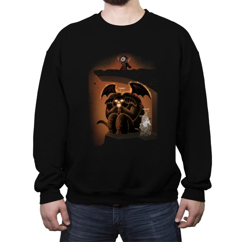 Wizardly Shenanigans - Crew Neck Sweatshirt Crew Neck Sweatshirt RIPT Apparel Small / Black