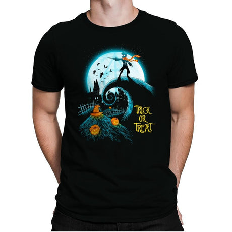 Wizardry Night - Mens Premium T-Shirts RIPT Apparel Small / Black