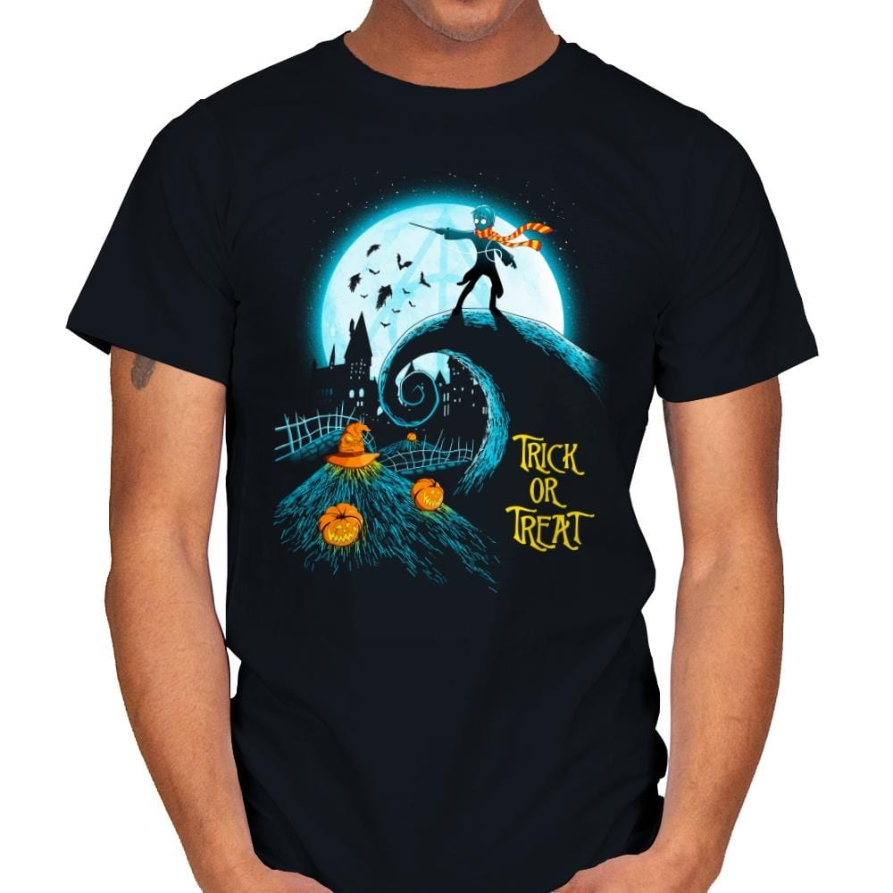 Wizardry Night - Mens T-Shirts RIPT Apparel Small / Black