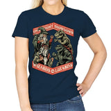 Wizards vs Lizards - Womens T-Shirts RIPT Apparel Small / Navy