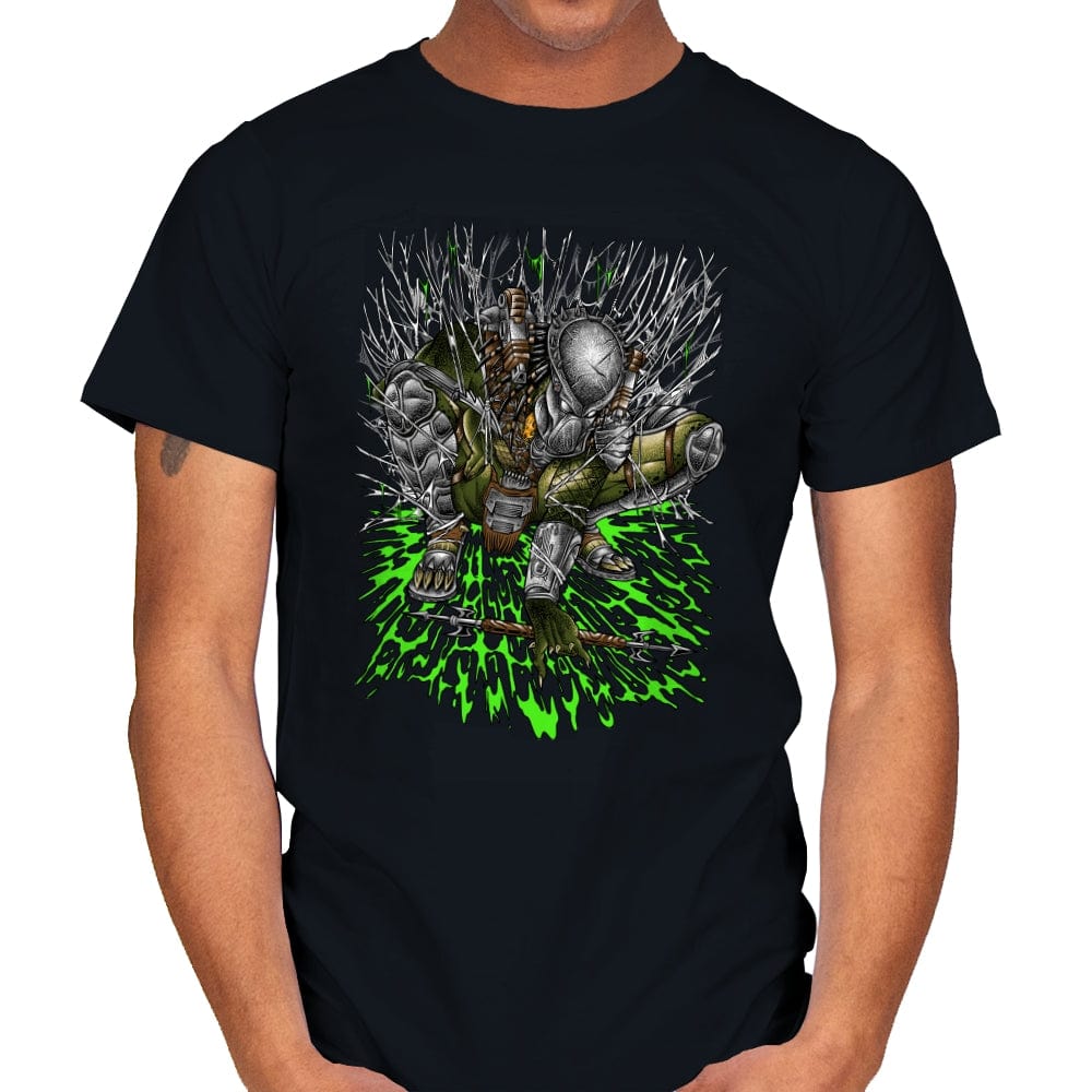 Wolf Knight - Mens T-Shirts RIPT Apparel Small / Black