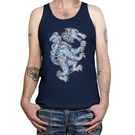 Wolf Spoiler Crest - Tanktop Tanktop RIPT Apparel