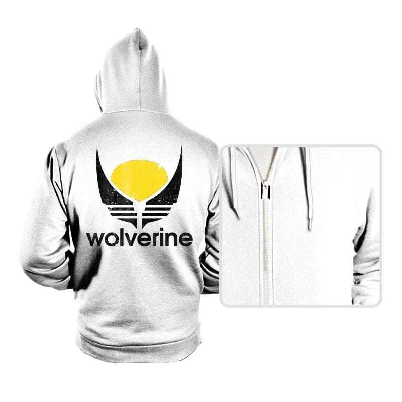 Wolverine - Hoodies Hoodies RIPT Apparel Small / White