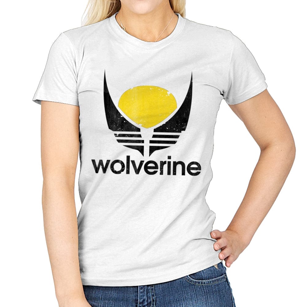 Wolverine - Womens T-Shirts RIPT Apparel Small / White