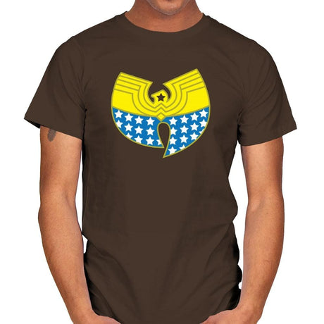 Woman Clan Exclusive - Wonderful Justice - Mens T-Shirts RIPT Apparel Small / Dark Chocolate