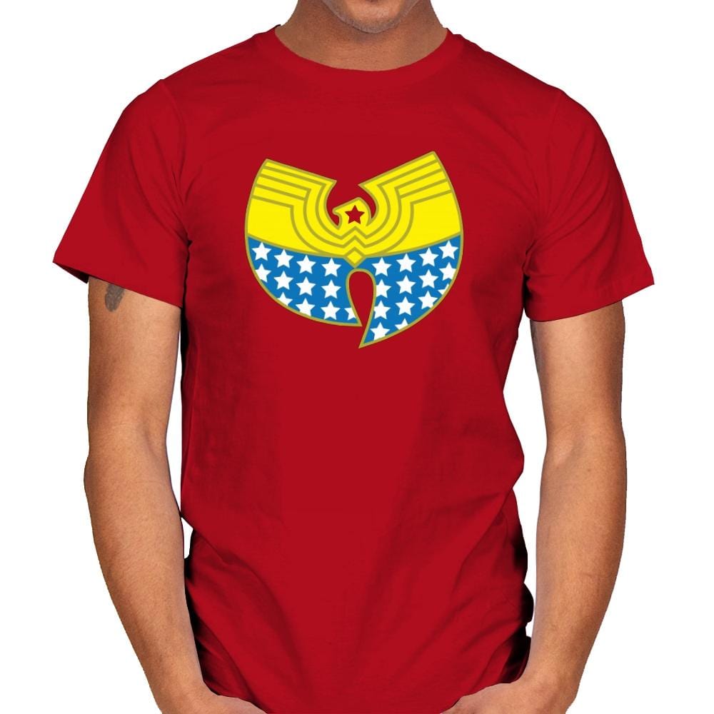 Woman Clan Exclusive - Wonderful Justice - Mens T-Shirts RIPT Apparel Small / Red
