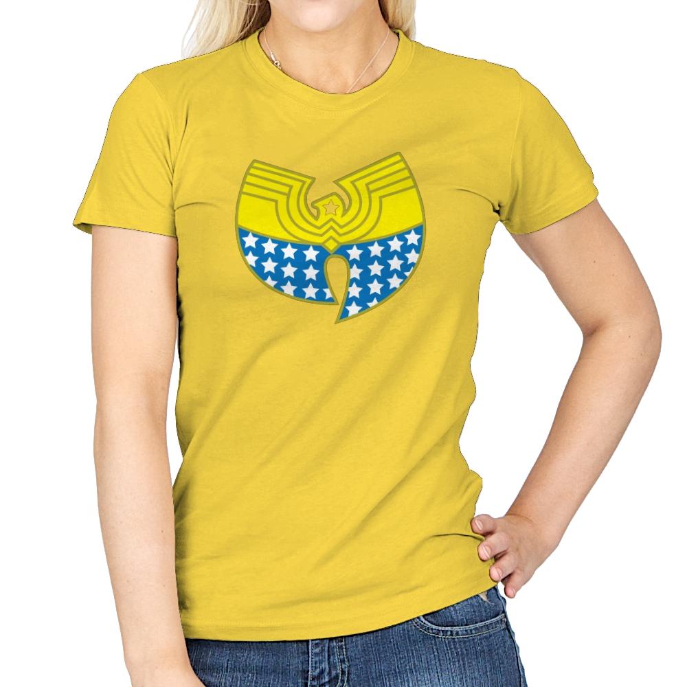 Woman Clan Exclusive - Wonderful Justice - Womens T-Shirts RIPT Apparel Small / Daisy