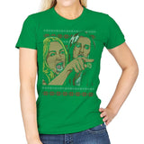 Woman Yelling At Cat Part 1 - Womens T-Shirts RIPT Apparel Small / Irish Green