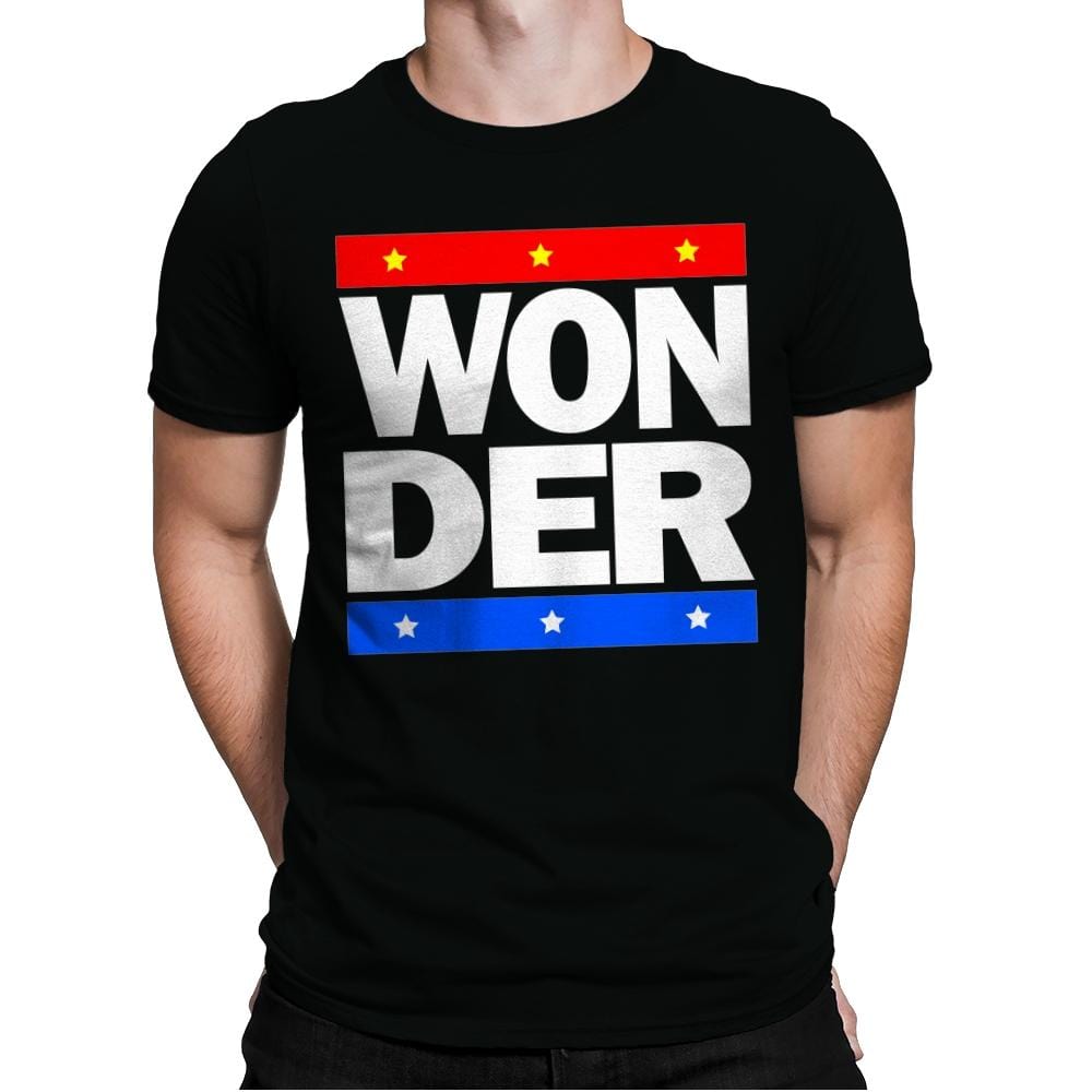 Won-DER - Mens Premium T-Shirts RIPT Apparel Small / Black