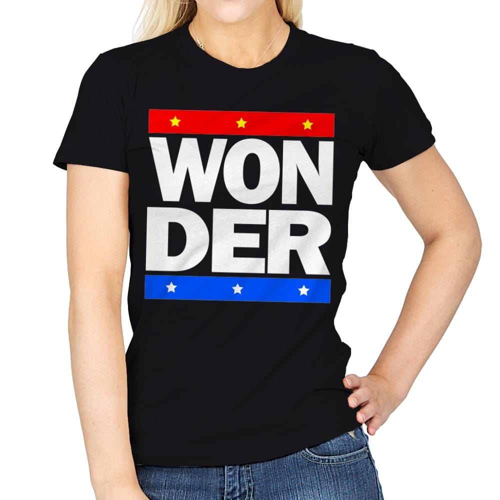 Won-DER - Womens T-Shirts RIPT Apparel Small / Black
