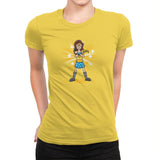 WonDaria Woman Exclusive - Womens Premium T-Shirts RIPT Apparel Small / Vibrant Yellow