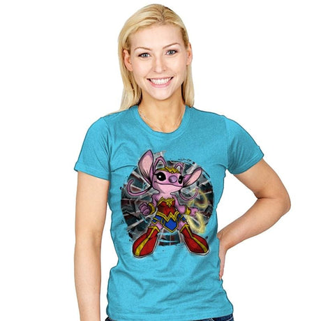 Wonder Angel - Womens T-Shirts RIPT Apparel
