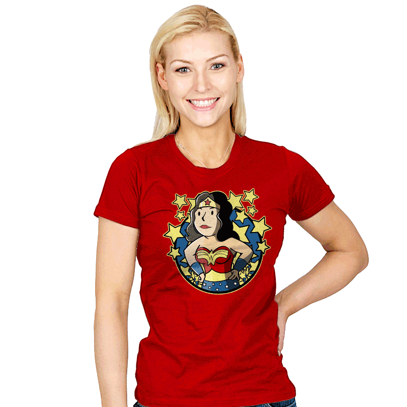 Wonder Girl - Womens T-Shirts RIPT Apparel