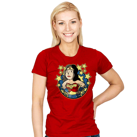 Wonder Girl - Womens T-Shirts RIPT Apparel