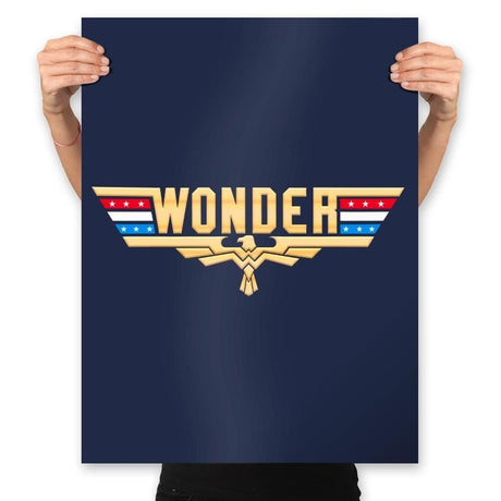 Wonder - Prints Posters RIPT Apparel 18x24 / Navy