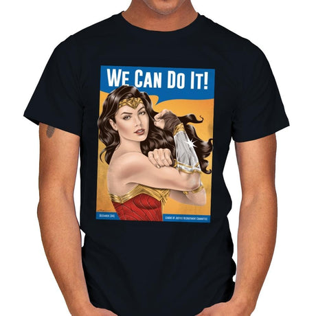 Wonder Riveter - Best Seller - Mens T-Shirts RIPT Apparel Small / Black