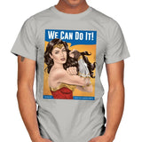 Wonder Riveter - Best Seller - Mens T-Shirts RIPT Apparel Small / Ice Grey