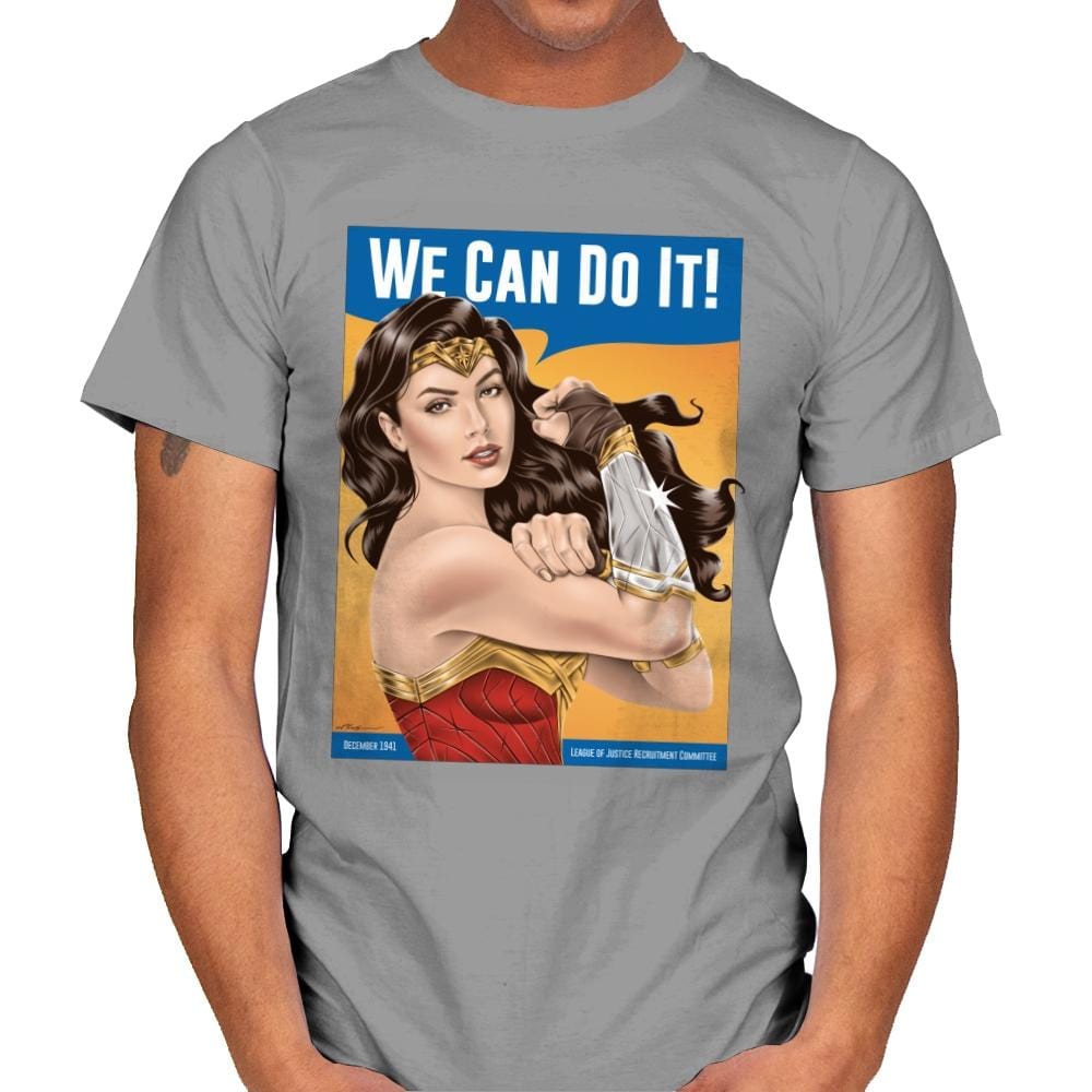 Wonder Riveter - Best Seller - Mens T-Shirts RIPT Apparel Small / Sport Grey