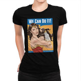 Wonder Riveter - Best Seller - Womens Premium T-Shirts RIPT Apparel Small / Natural