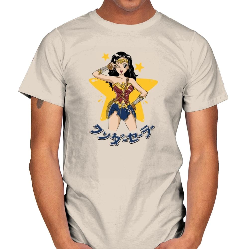 Wonder Sailor Exclusive - Mens T-Shirts RIPT Apparel Small / Natural