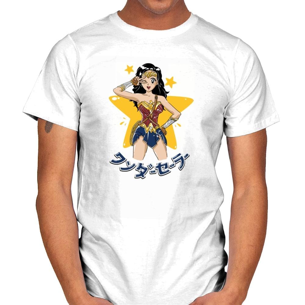 Wonder Sailor Exclusive - Mens T-Shirts RIPT Apparel Small / White