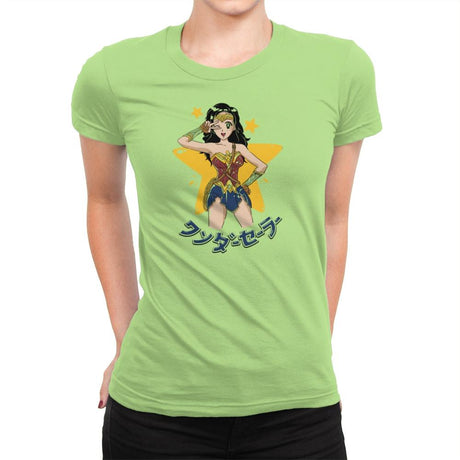 Wonder Sailor Exclusive - Womens Premium T-Shirts RIPT Apparel Small / Mint