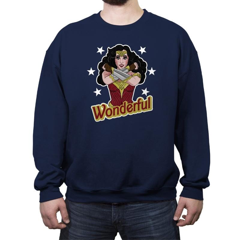 wonderful - Crew Neck Sweatshirt Crew Neck Sweatshirt RIPT Apparel