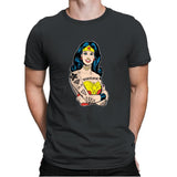 Wonderful Gal - Mens Premium T-Shirts RIPT Apparel Small / Heavy Metal