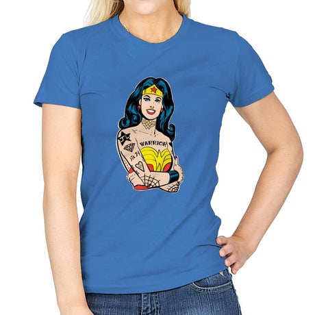 Wonderful Gal - Womens T-Shirts RIPT Apparel Small / Iris