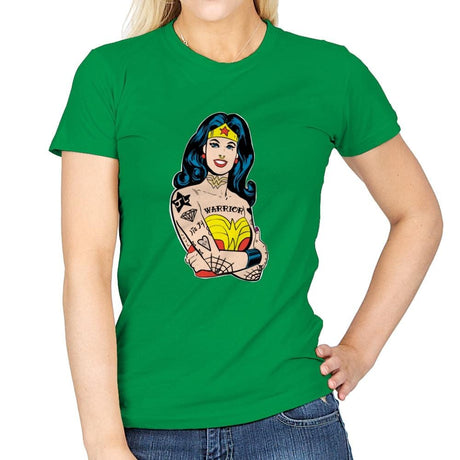 Wonderful Gal - Womens T-Shirts RIPT Apparel Small / Irish Green