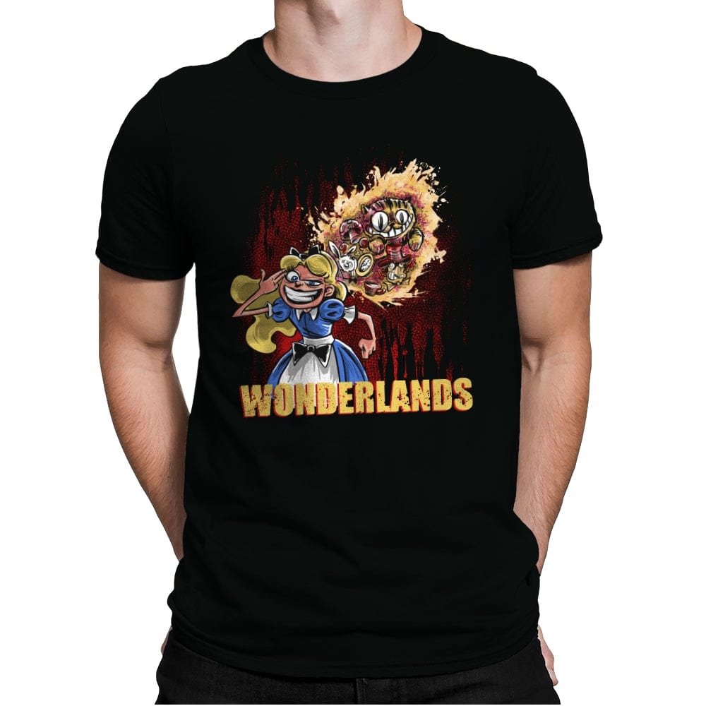 Wonderlands - Mens Premium T-Shirts RIPT Apparel Small / Black