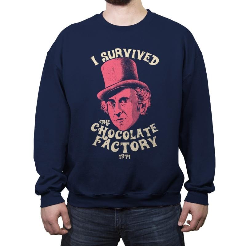 Wonka Survivor - Crew Neck Sweatshirt Crew Neck Sweatshirt RIPT Apparel