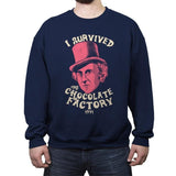 Wonka Survivor - Crew Neck Sweatshirt Crew Neck Sweatshirt RIPT Apparel Small / Navy