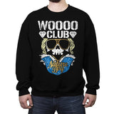 WOO CLUB - Crew Neck Sweatshirt Crew Neck Sweatshirt RIPT Apparel Small / Black