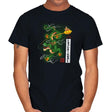 Woodblock Dragon Exclusive - Mens T-Shirts RIPT Apparel Small / Black