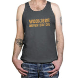 Wookiees Never Say Die - Tanktop Tanktop RIPT Apparel X-Small / Asphalt