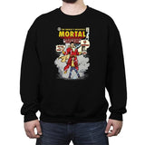 Word's Mightiest Mortal  - Crew Neck Sweatshirt Crew Neck Sweatshirt RIPT Apparel Small / Black