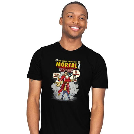 Word's Mightiest Mortal  - Mens T-Shirts RIPT Apparel